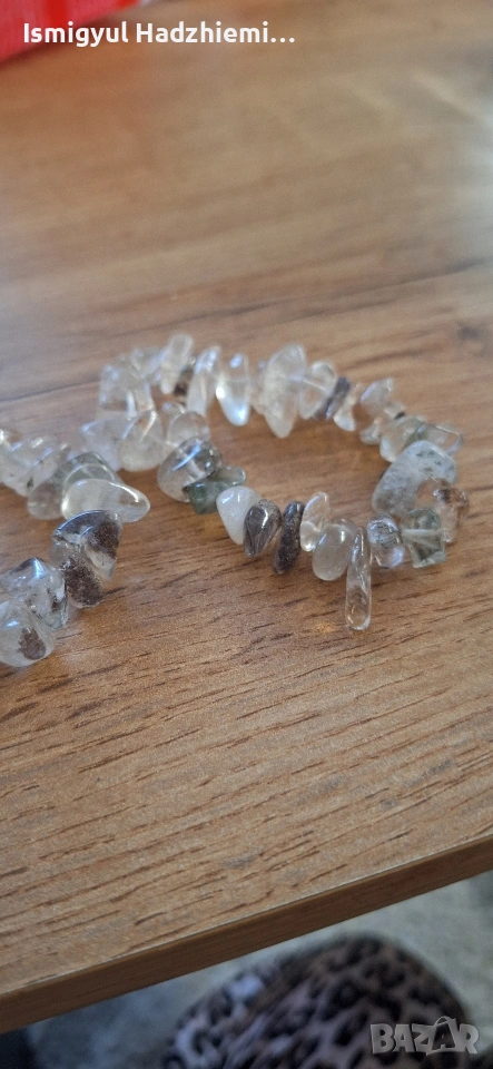 Гривна от естествен кварц, снимка 1