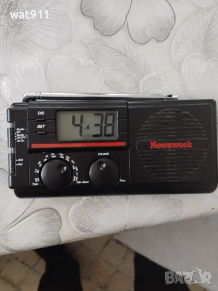 колекционерско радио newsweek, снимка 1