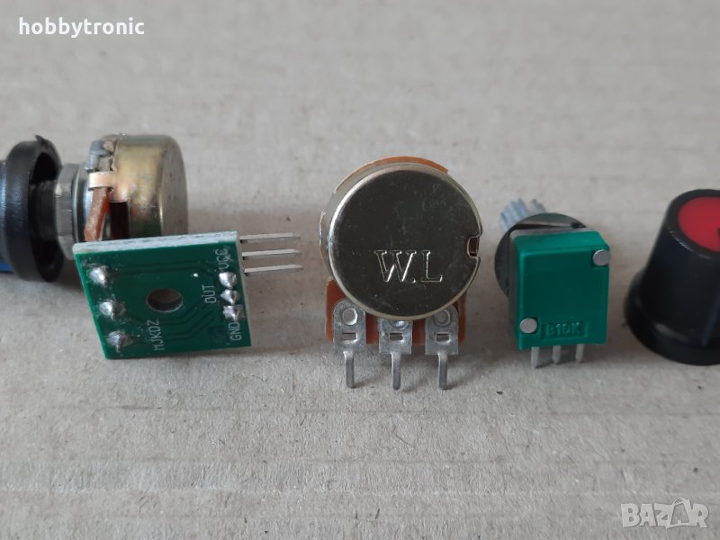 Потенциометри 1K, 2K, 5K, 10K, 20K, 50K, 100K, 250K, 500K, снимка 1