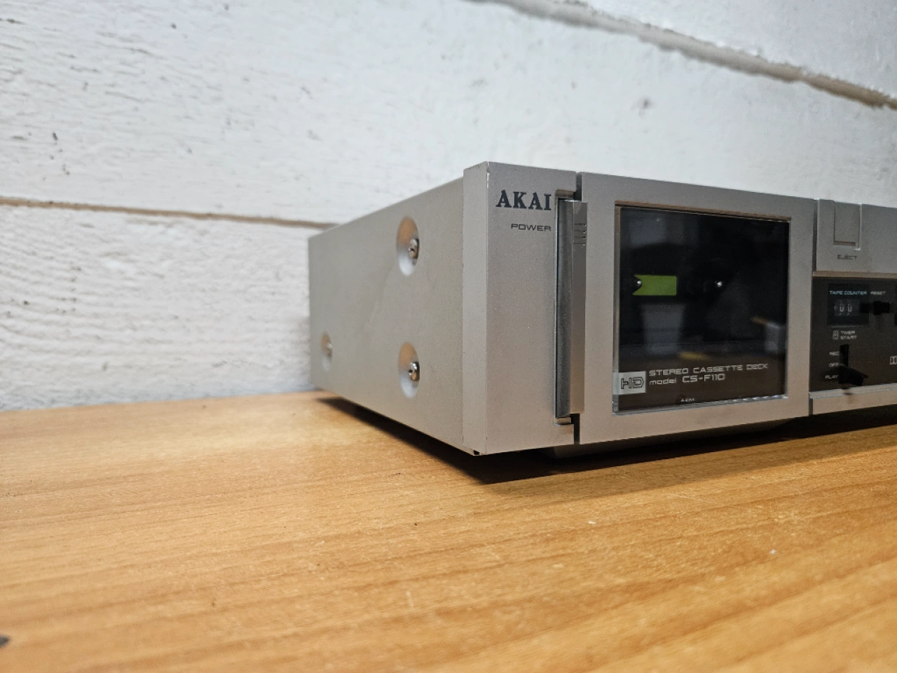 Akai AJ-490FS, a vintage stereo 4-band radio cassette recorder. #vintage #follower #technology #akai