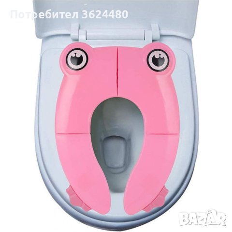 Сгъваем адаптер за тоалетна чиния Жабче, снимка 1 - Други - 43128223