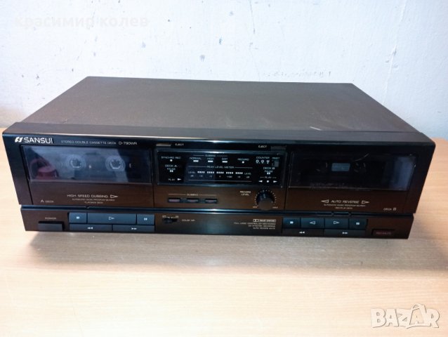 двукасетъчен дек "SANSUI D-709RW"