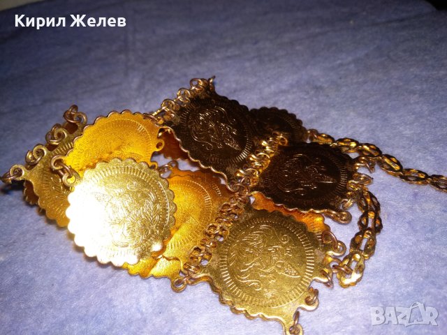 БУДИСТКА ТИБЕТСКА РЯДКА КОЛЕКЦИОНЕРСКА ПОЗЛАТЕНА ТРАДИЦИОННА ОГЪРЛИЦА от БЛАГОРОДНА СТОМАНА 8392, снимка 15 - Антикварни и старинни предмети - 40392449