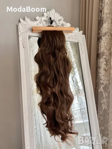 Дамска опашка , снимка 3 - Аксесоари за коса - 48652449