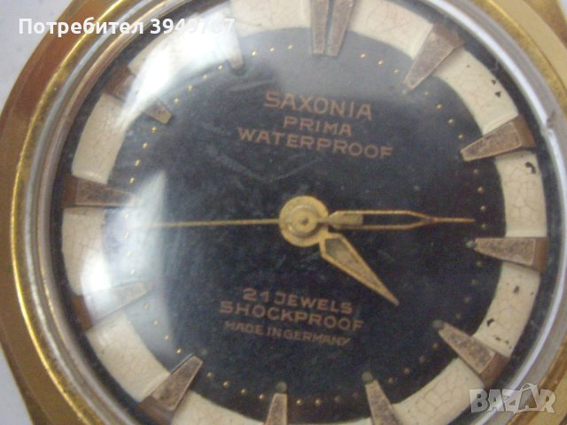 Мъжки ръчен часовник''Саксония прима''на ''Дугена'', снимка 2 - Антикварни и старинни предмети - 43817445
