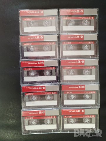 Лот от 10бр аудиокасети SONY HD-F90 В отлично състояние. Всички за 60лв. 