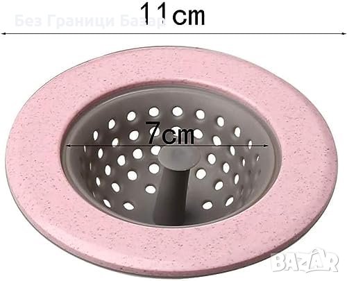 Нов комплект от 4 броя мрежеста силиконова тапа за мивка Дом Кухня баня, снимка 3 - Други стоки за дома - 43201001