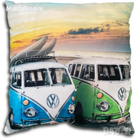 Декоративна възглавница Volkswagen, снимка 5 - Възглавници - 48947767