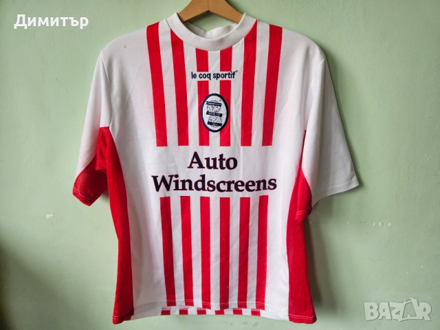Le Coq Sportif Birmingham City F.C. футболна фланелка Jersey футбол soccer 1999 L/XL English League 