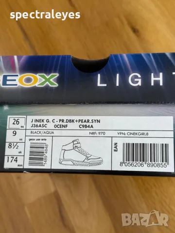 Geox светещи високи маратонки 26-ти номер, снимка 8 - Детски маратонки - 50431939