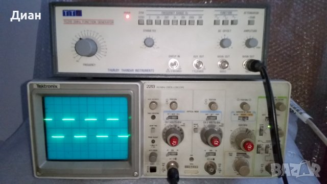 Функционален английски генератор TTI  TG-210, снимка 3 - Друга електроника - 43102683