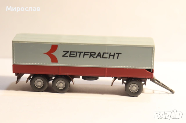WIKING H0 1/87 РЕМАРКЕ КАМИОН МОДЕЛ ТИР, снимка 2 - Колекции - 53166714