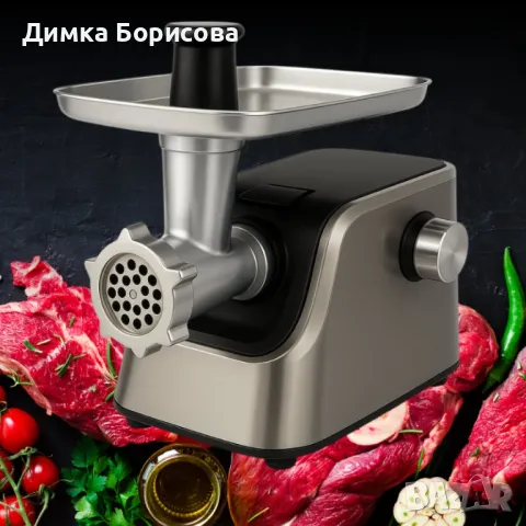 Месомелачка с приставка за домати и функция за вакуумиране Muhler, снимка 2 - Месомелачки - 50362780