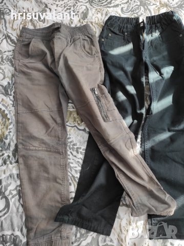 Лот от панталони за момче 134 см, снимка 1 - Детски панталони и дънки - 38022071