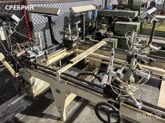 Преса за сглобка на чекмеджета + нагряване и размери 2550 х 750