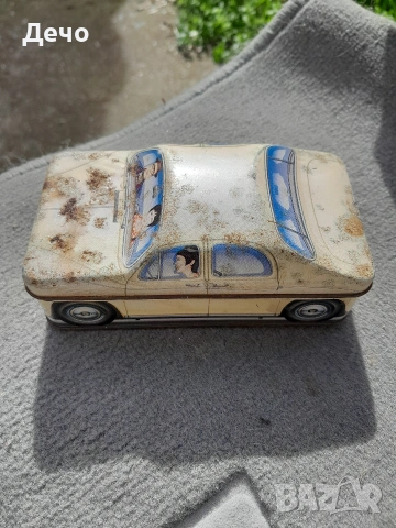 Английска тенекиена кутийка Ровер 1982 Ian Logan's Collectables Car Tin 