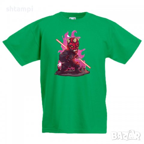 Детска тениска Star Wars Darth Mau Star Wars,Игра,Изненада,Подарък,, снимка 4 - Детски Блузи и туники - 36658742