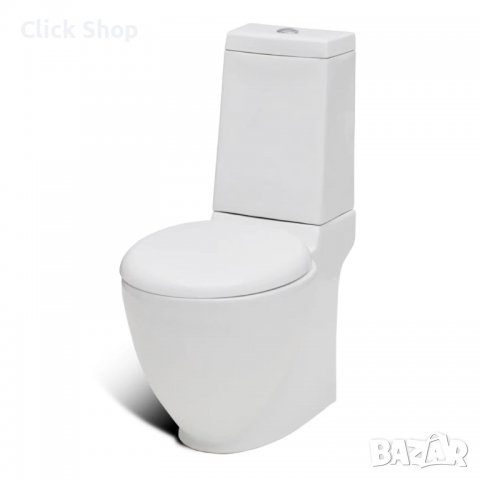 Комплект тоалетна чиния и биде, бял, снимка 3 - Други стоки за дома - 37840264