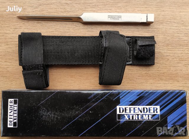 Нож за хвърляне с тройно острие DEFENDER XTREME , снимка 3 - Ножове - 40392394