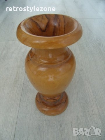 № 6375 стара дървена ваза 