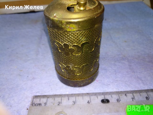 Стара ФЛОРАЛНО ОРНАМЕНТИРАНА БРОНЗИРАНА МЕЛНИЧКА За ПОДПРАВКИ РЯДКА КРАСИВА За КОЛЕКЦИЯ МЕХАНА 42799, снимка 2 - Антикварни и старинни предмети - 43949333