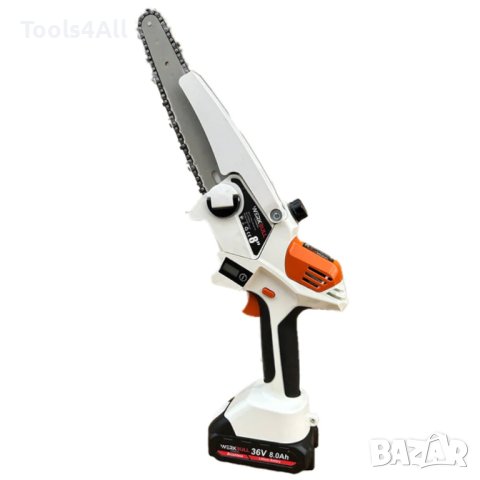 Акумулаторен Безчетков трион/резачка с омаславане WerkBull, снимка 2 - Градинска техника - 43422536