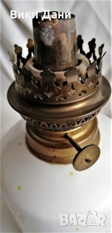 голяма ретро лампа маркирана Франция, снимка 6 - Антикварни и старинни предмети - 35479924