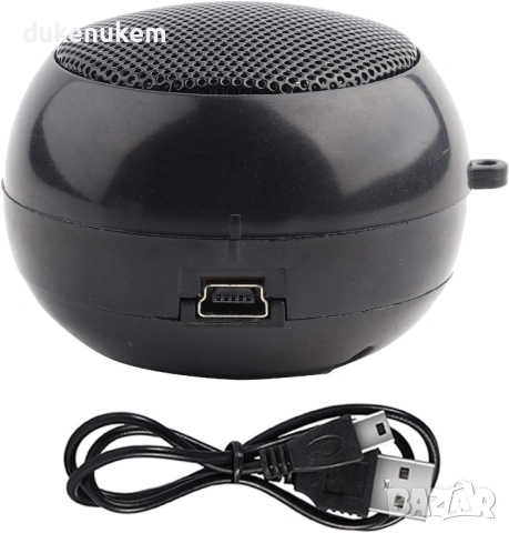 Преносима жична тонколона с 3.5 мм AUX – компактна, за пътуване, снимка 6 - Тонколони - 53163462