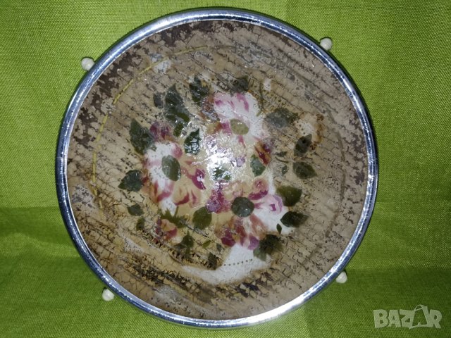 Въртяща се поставка за торти с метална основа, снимка 1