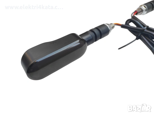 Комплект LED прожекционни мигачи за електрически скутер 12V, снимка 3 - Части - 53559052