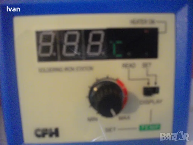 НОВА Немска Електрическа ПОЯЛНА СТАНЦИЯ за запояване 420 градуса Пълен комплект CFH DL48, снимка 14 - Поялници и запояване - 47275395