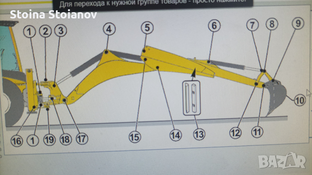 Пинове  47546631 и  втулки CASE 580 CAT 428 442, снимка 3 - Селскостопанска техника - 26591886