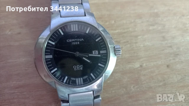 Швейцарски ръчен часовник Certina със слънчево захранване, снимка 5 - Мъжки - 50964775