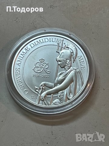 1 oz Сребро Кралски мемориал - Елизабет II - 2023, снимка 3 - Нумизматика и бонистика - 43710317