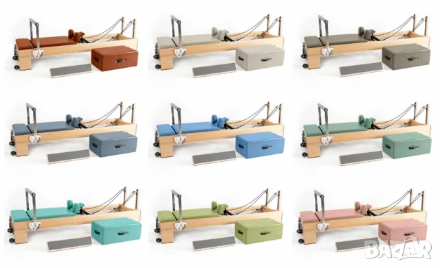 Пилатес уреди и оборудване BLACK FRIDAY Yolida Reformers, снимка 7 - Фитнес уреди - 52453052