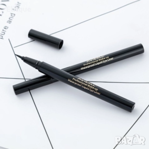 Дълготрайна водоустойчива течна очна линия за неустоим поглед HZS116, снимка 4 - Други - 52820396