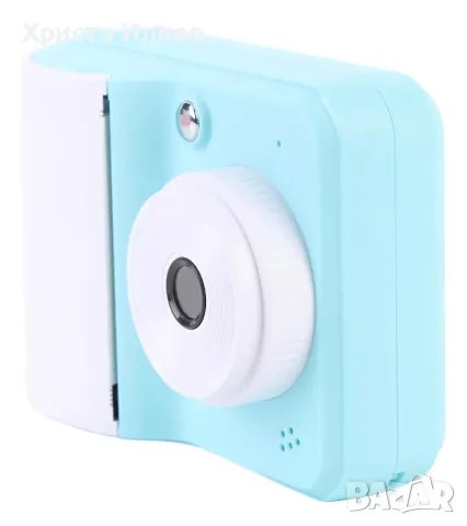 Фотоапарат Моментална детска камера 1080P, Фотопринтер с много функции Син Розов Бял, снимка 9 - Друга електроника - 49805664