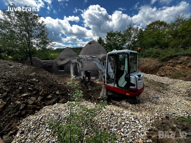 Услуги с Мини багер 2.5 тона и 1.9 тона, снимка 10 - Индустриална техника - 44032651