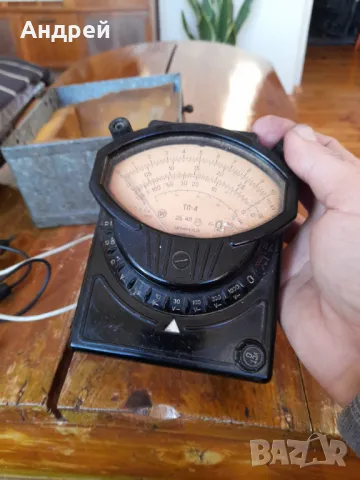 Стар мултицет ТЛ-4М #3, снимка 4 - Антикварни и старинни предмети - 48742801