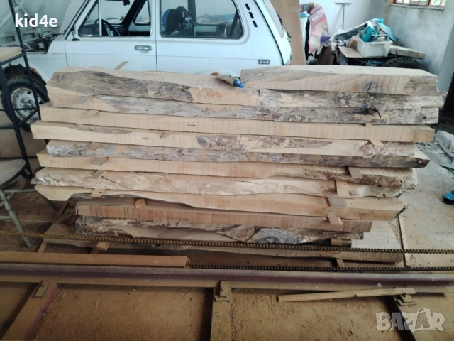 Орех сух изсушен дървен материал набичен янове дъски Пловдив, снимка 3 - Други - 38574053