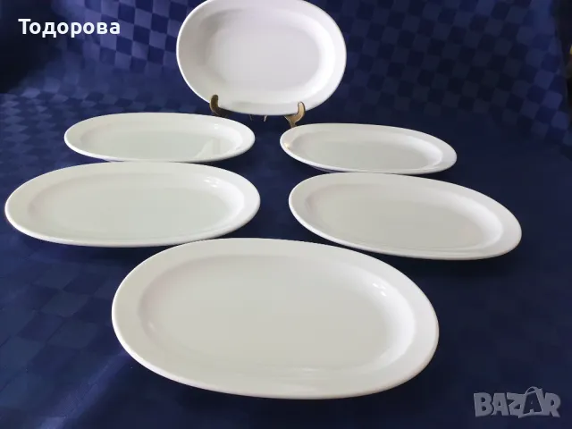 Комплект порцеланови плата,чинии Apulum fine porcelain, снимка 2 - Сервизи - 48639786