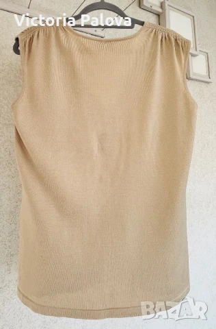 Блуза-потник MADELEINE коприна 65%, снимка 17 - Корсети, бюстиета, топове - 47441748