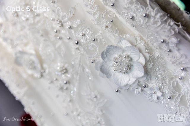 Сватбена рокля русалка на Стоян Радичев, снимка 5 - Сватбени рокли - 39971744