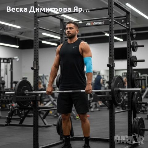 Удобен и дишащ еластичен бинт за облекчаване на болки и натоварвания в лакътя Elbow Support, снимка 6 - Спортна екипировка - 52618869