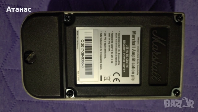 Ефект за китара -  Marshall Jackhammer JH-1 OD Dist, снимка 3 - Китари - 53389607