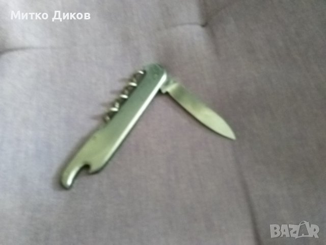 Петко Денев ножче 90х54мм старо джобно ножче от соца Винпром, снимка 6 - Ножове - 39810435