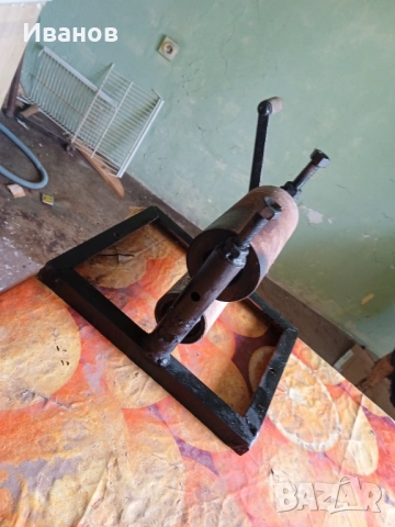 Самоделно направена преса за графика ( офорт, суха игла), снимка 4 - Други инструменти - 52009139