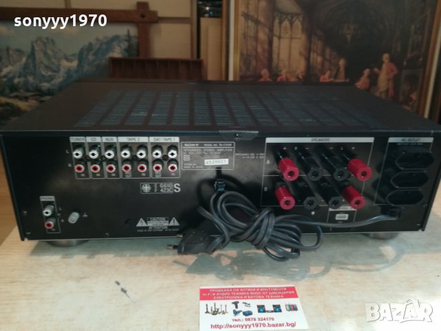 SONY TA-F319R AMPLIFIER-JAPAN-SWITZERLAND 2810211022, снимка 7 - Ресийвъри, усилватели, смесителни пултове - 34608503
