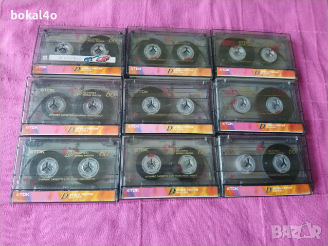 TDK D60 и D90 - касетки, снимка 2 - Аудио касети - 36387754