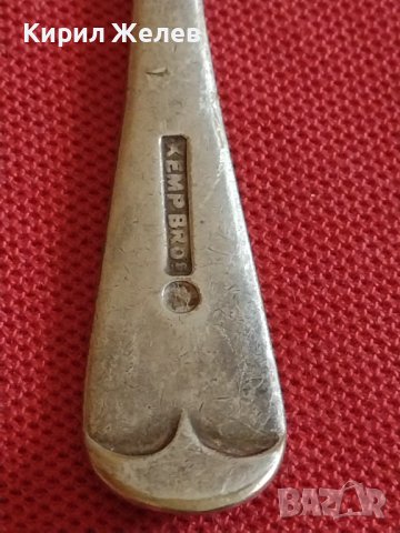 Стара лъжичка Английски стил с печат за КОЛЕКЦИЯ ДЕКОРАЦИЯ БИТОВ КЪТ 31674, снимка 5 - Други ценни предмети - 43832488